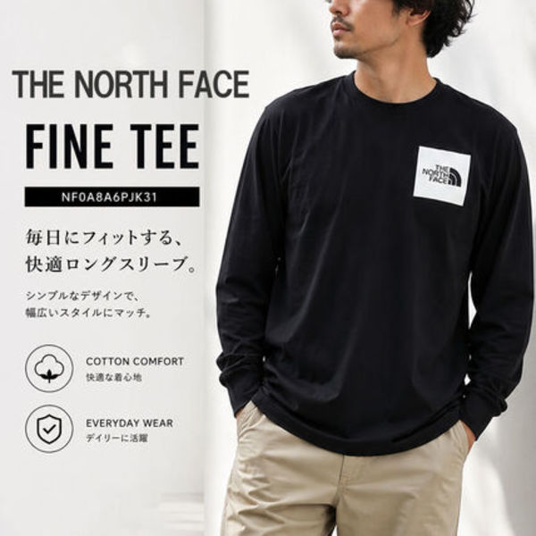 【新品・国内即発】THE NORTH FACE NF0A8A6PJK31 長袖Tシャツ