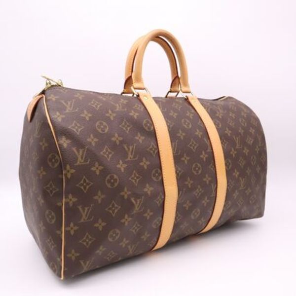 LOUIS VUITTON ルイ・ヴィトン ボストンバッグ ブラウン