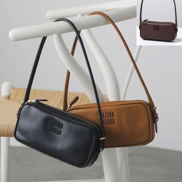 MIUMIU ハンドバッグ 5NE024 AF8W レザー ポーチ