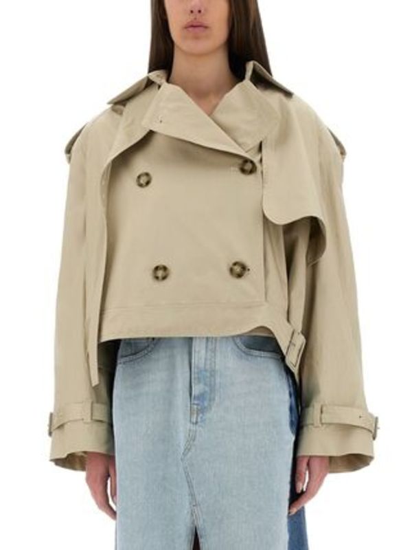 STELLA McCARTNEY ショートパンツ トレンチコート COAT 670052