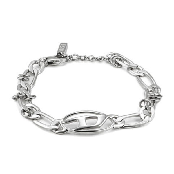 DIESEL ディーゼル ブレスレット シルバー DX1599040