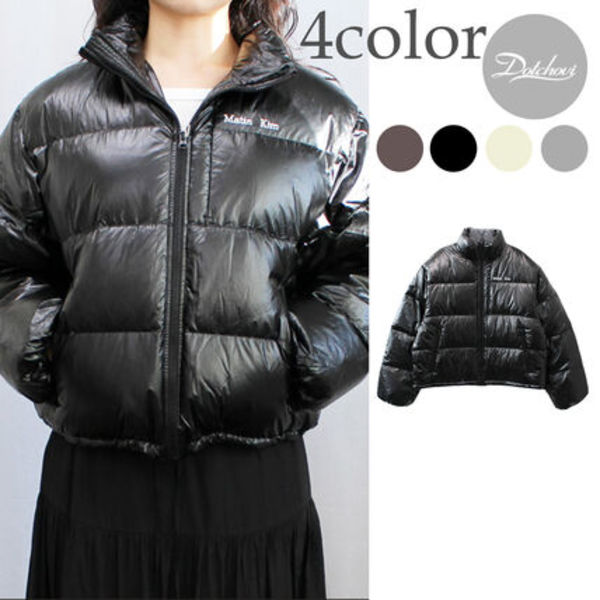 Matin Kim SMALL LOGO VOLUME DOWN JUMPER FOR WOMEN HJ5D0135