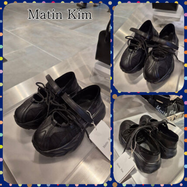 【Matin Kim】LACE UP CHUNKY BALLET SNEAKERS