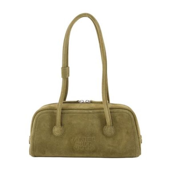 Soft Boston Ew Shoulder Bag - Margesherwood - Leather - Khak