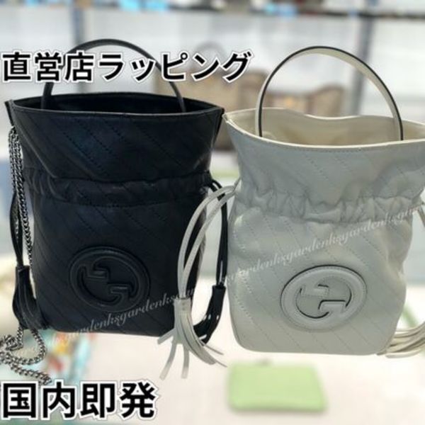 すぐ届く!GUCCI 〔グッチ ブロンディ〕ミニ バケットバッグ