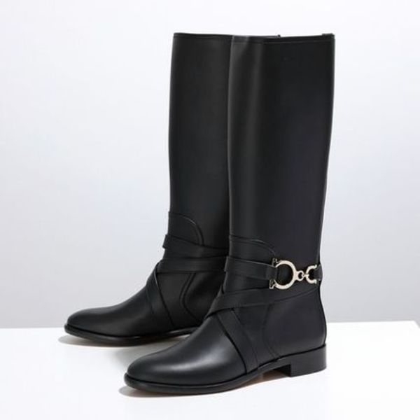 FERRAGAMO ロングブーツ SARAH サラ 726392 ガンチーニ