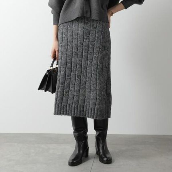 S MAX MARA ニットスカート OTELLO ミディ丈