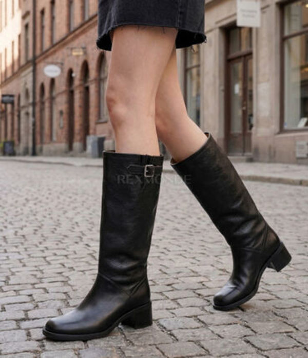 OUR LEGACY|BOOTS (ALTA BOOT Deep Black Leather (A2267AD