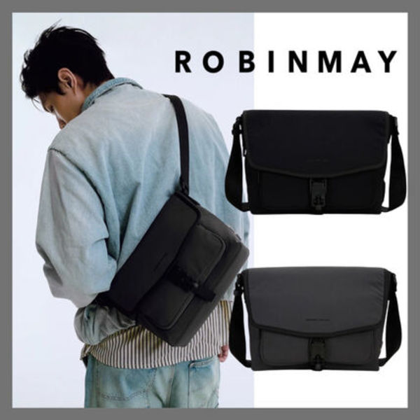追跡有★ROBINMAY シンプル ナイロン ショルダーバッグ