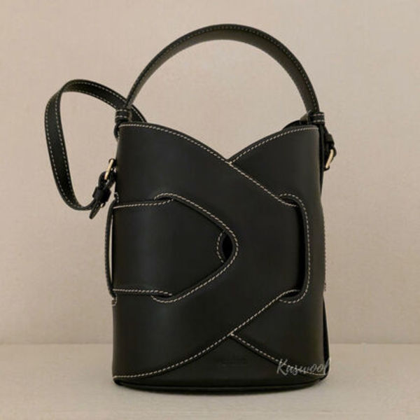 POLENE ポレーヌ Nodde Seau Leather レザー バケットバッグ