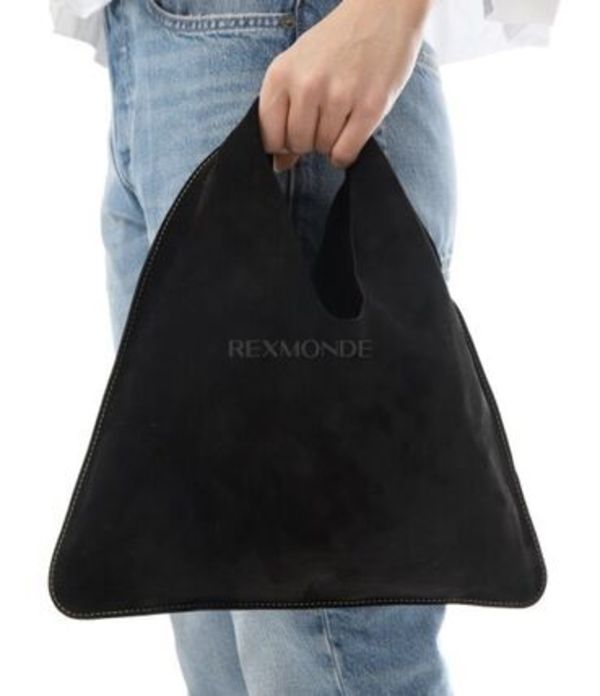 THE ROW| (Small Bindle Bag in Suede (W1682 L630 BLLE))