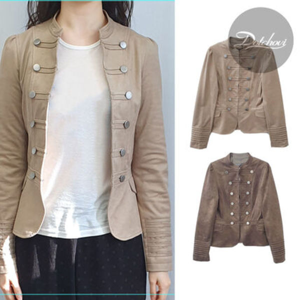 SCULPTOR Brass Napoleon Jacket HJ6D0052