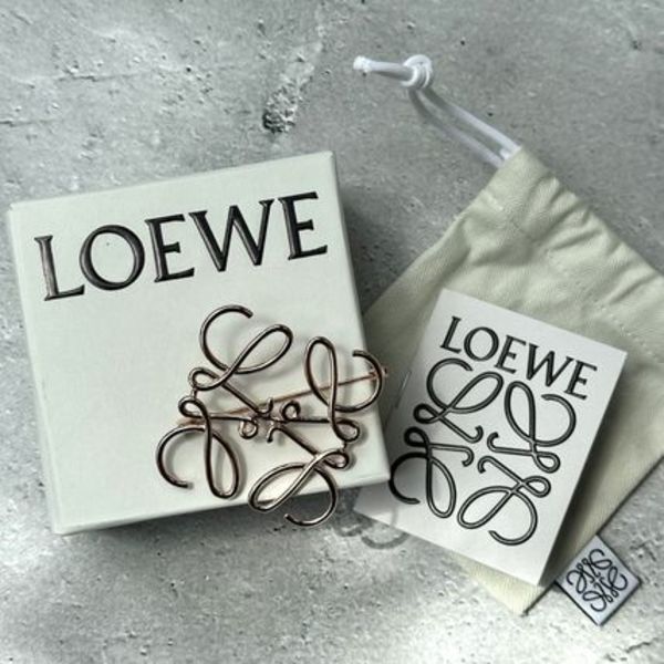 LOEWE アナグラム ブローチ Anagram brooch