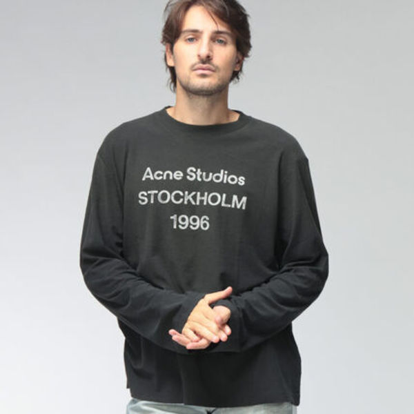 Acne Studios ロンT 1996ロゴ リラックスユニセックスフィット
