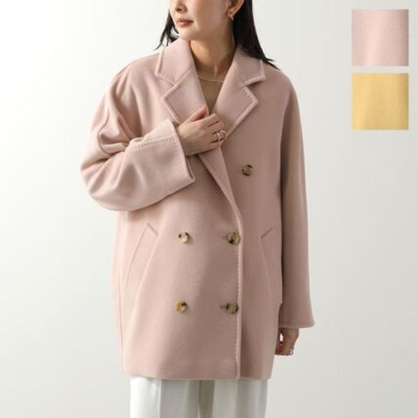 MAX MARA ショートコート REBUS レブス ウール カシミヤ混