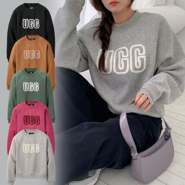 【UGG】 クルーネック ロゴスウェット