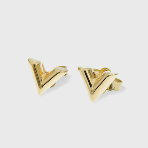 LOUIS VUITTON エッセンシャル V ピアス【送料0/国内即発】
