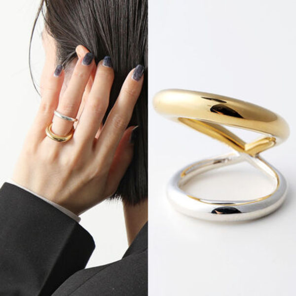 Charlotte Chesnais 指輪 18BA025VEAR Surma Ring