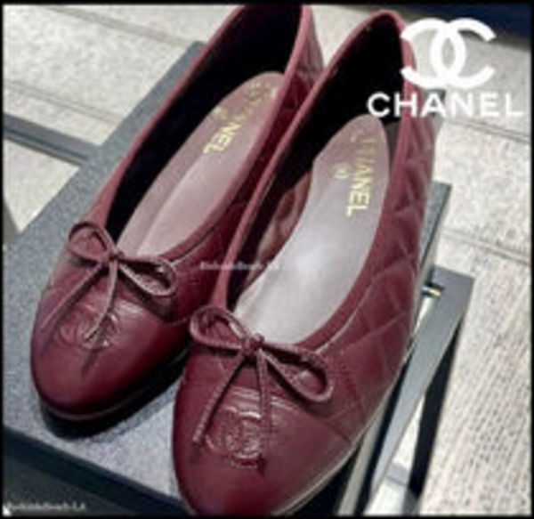 【煌めくバーガンディ】★CHANEL★バレーシューズ★26P限定