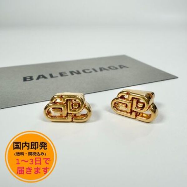 【国内即発】BALENCIAGA/BB/XS/Stud/ピアス