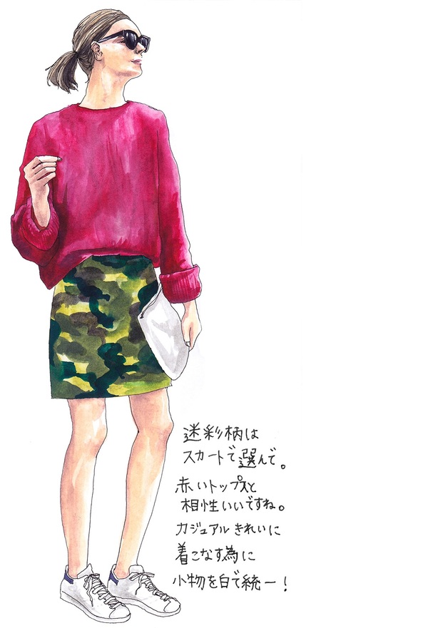 oookickooo きくちあつこ イラスト ミリタリー スタイルハウス STYLE HAUS ほぼ日手帳