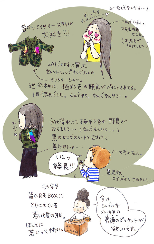 oookickooo きくちあつこ イラスト ミリタリー スタイルハウス STYLE HAUS ほぼ日手帳