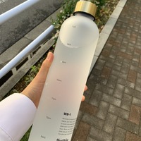 【SNSで話題】水を飲むべき時間がわかる!Healthish(ヘルシッシュ)のメモリ付きタンブラー