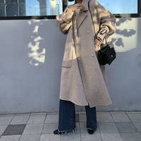 低身長でもロングコートが着たい! スタイルアップの叶う「ロングコート」の選び方。