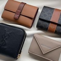 【人気ミニ財布徹底比較】動画解説アリ!人気ブランドミニ財布4つを比べてみた~ロエベ、セリーヌ、バレンシアガ、サンローラン~