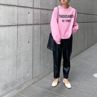 2022年春マスト!「ロゴスウェット」大人っぽく着るコーデ術教えます♡