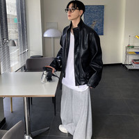 韓流ボーイ御用達!!コスパ◎2万円以下で買えるレザージャケットはこう着こなす☆