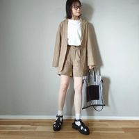 脱・虫取り少年!!【ハーフ/ショートパンツ】を大人っぽくオシャレに着こなすスタイルブック♪
