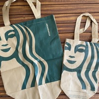 これは穴場! 海外スタバのトートが使える件♡【エコバッグやサブバッグに♡】