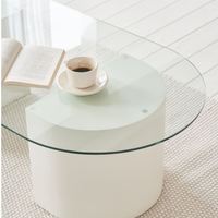 【1万円以下から叶う】お洒落映えする「ガラステーブル」で作る抜け感のあるお部屋空間!