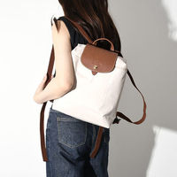 ビジネスでもプライベートでも使えるキレイめリュックはLongchamp(ロンシャン)で決まり!