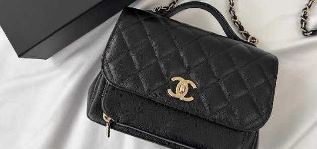 CHANEL シャネル ビジネスアフィニティ ハンドル フラップバッグ 黒 シャネルのハンドルバッグ「ビジネスアフィニティ」徹底解説!-価格が