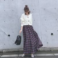 おしゃれな人は履いている♡2022年秋冬はチェックボトムが旬。