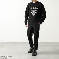 今年の冬は「ハイブランドのロゴニット」で勝負!!ボトムスやアウターはお馴染みの○○を合わせる!?