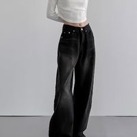 【コーデ付き】2023年は「ブラック&ワイド」なデニムが気分♡