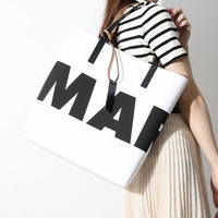 大ぶりな英字デザインで品よく目立てる♡-ハイブランドの「ビッグロゴトート」まとめ!