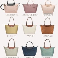 ロンシャンはくすみ系の「淡色・ニュアンスカラー」が可愛いって話題沸騰!