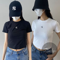 【海外ファッショニスタに学ぶ】夏は黒T・白TさえあればOK!-お洒落な着回しコーデ図鑑-