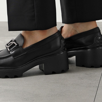 美脚効果も!「ヒール付きローファー」5選!-きちんと見え&スタイルアップも譲れない女性へ捧ぐ!