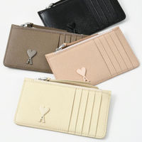 淡色カラーも豊富でかわいい♡AMI PARIS(アミ・パリス)の「お財布・カードケース」まとめ