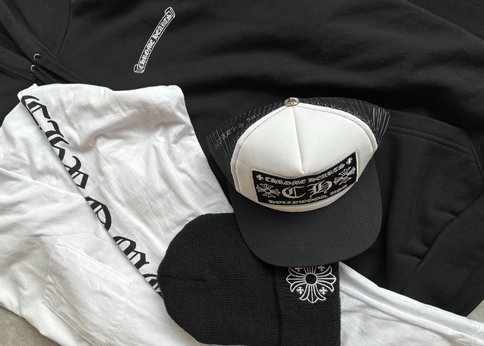 【新品】 Chrome Hearts ダガー ソックス 靴下 白色 CHROME HEARTS DAGGER(クロムハーツ ダガー) 靴下・ソックス