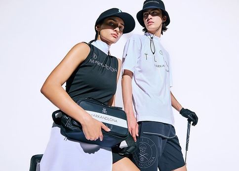 希少！Malbon Golf × NIKE コラボ 日本未発売 ゴルフウェア Malbon