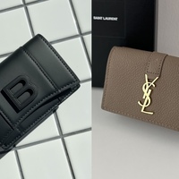 【モード派】2大人気財布比較『バレンシアガ』VS『サンローラン』あなたはどっち派?