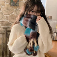 不器用な私はワンループ巻きの「短めマフラー」!おすすめ10選