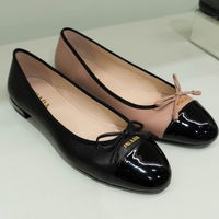 春先まで履ける「プラダ」のバレエシューズ #バイマのこれいいよ