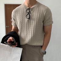 メンズ「半袖サマーニット」を制するものは夏のおしゃれを制する!!